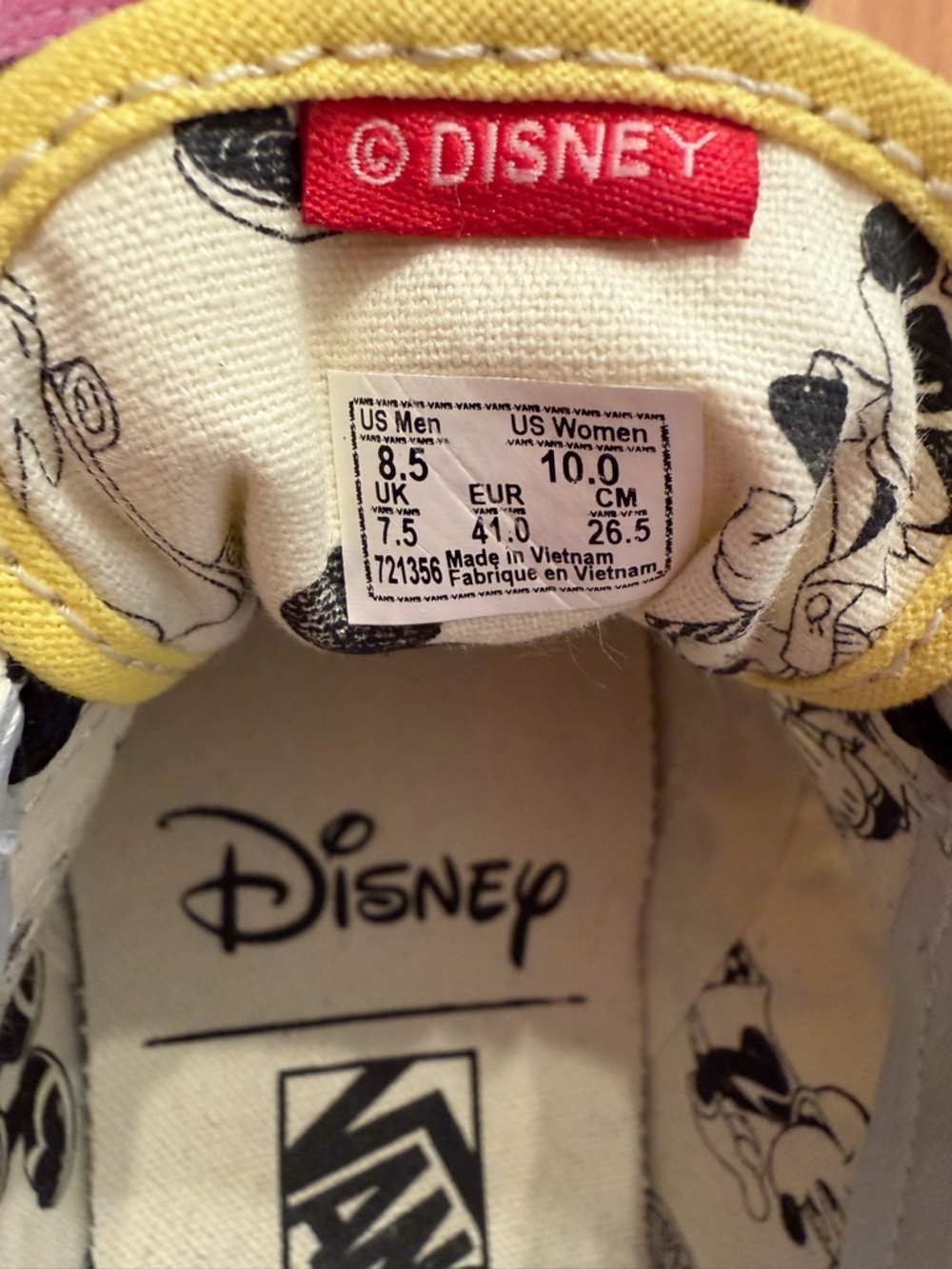 Vans Old Skool Mickey Mouse Graphic Sneakers - Picture 6 of 7